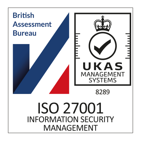 ISO 27001 Information Security Management - UKAS Accredited (British Assessment Bureau)