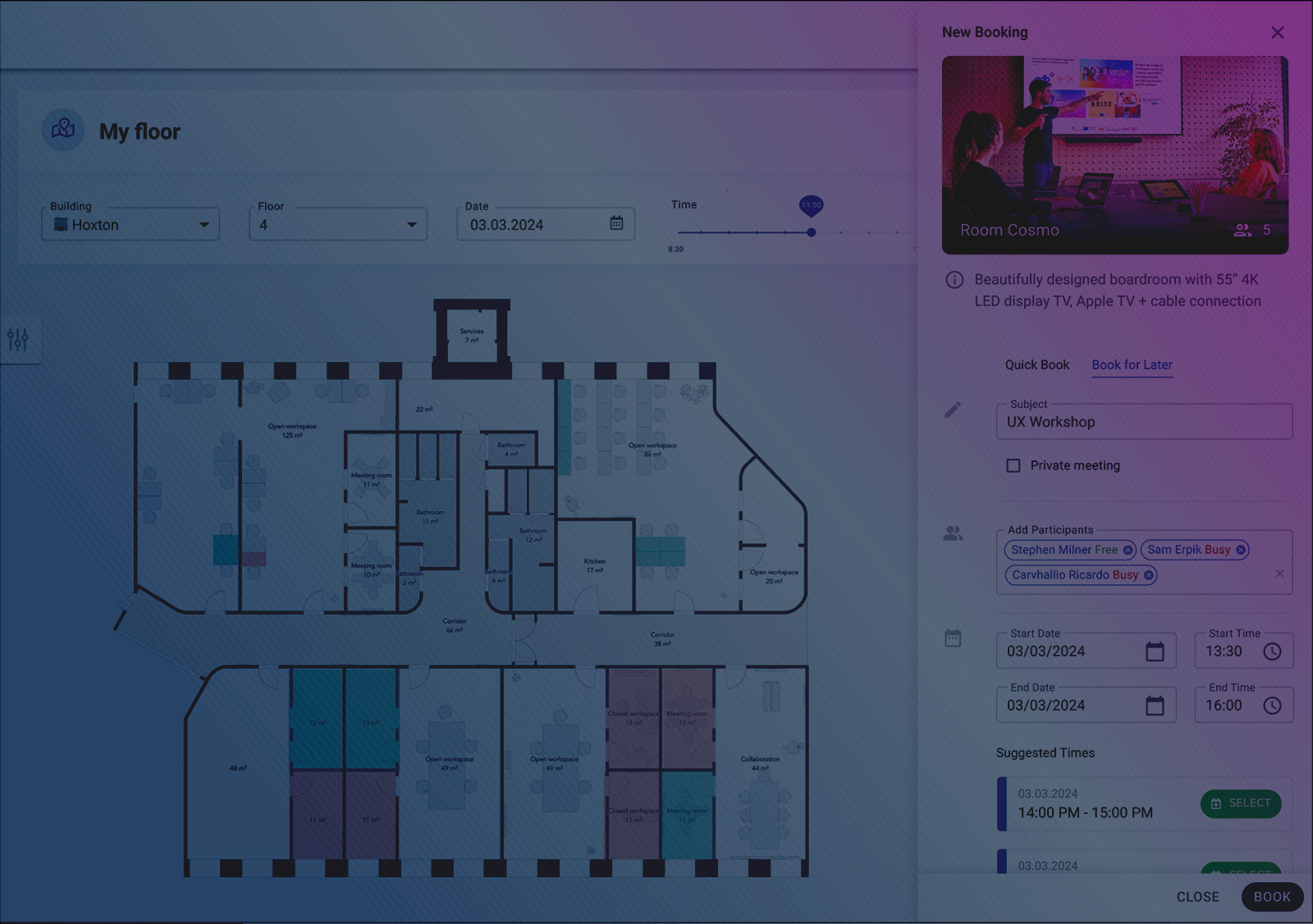 Finding the perfect booking system